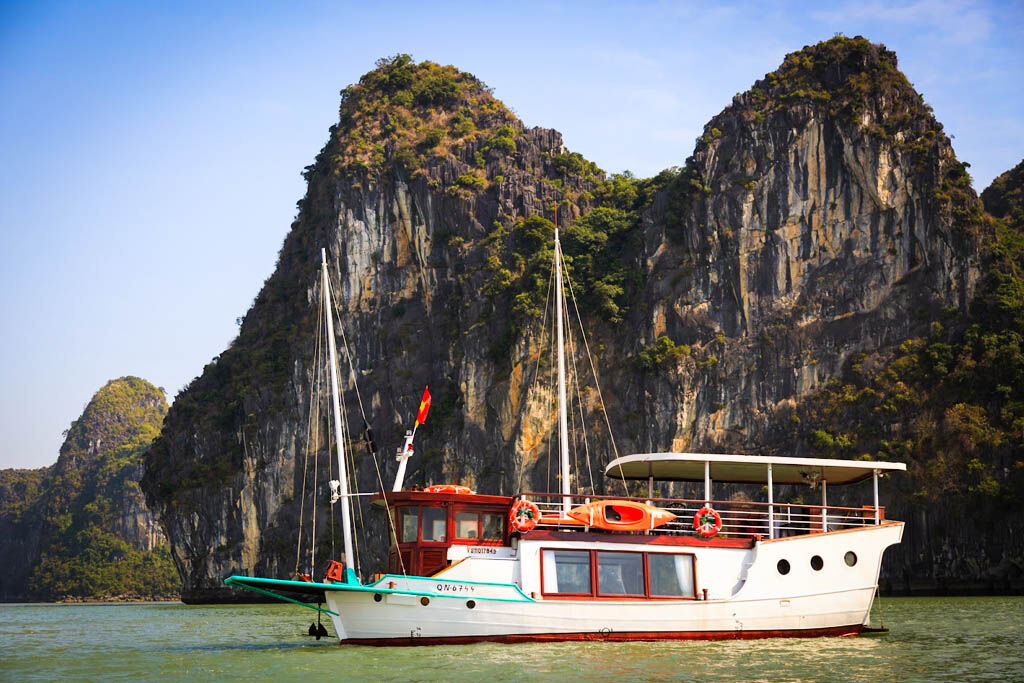 Relish every moment as you sail through Halong Bay’s dreamlike scenery